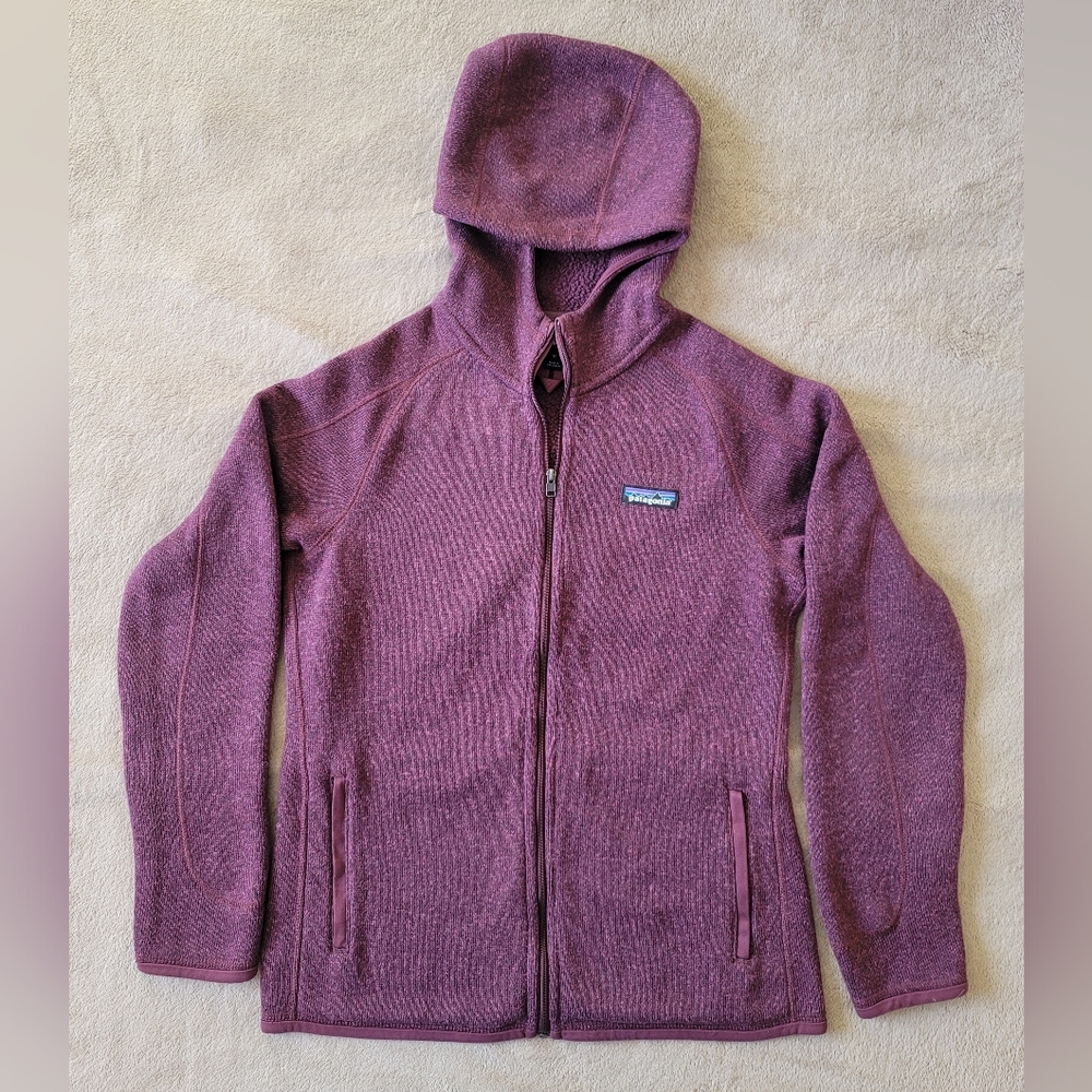 Patagonia Medium Better Sweater Full-Zip Hoody in Dark Currant - Picture 2 of 5